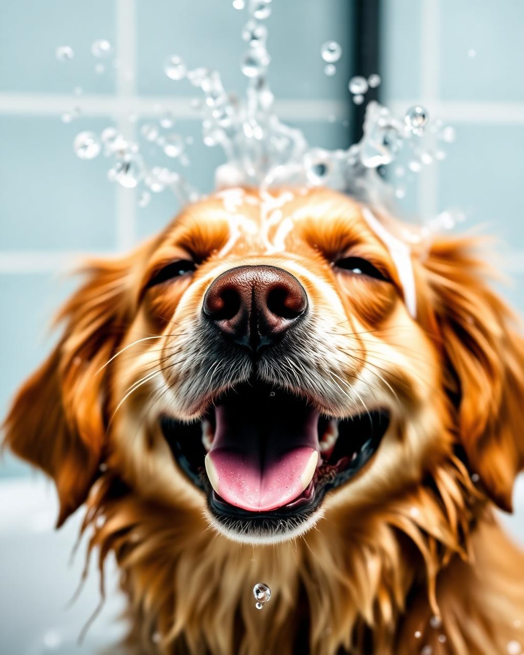 Cão feliz na Madu Pet Family